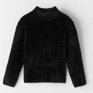 ZARA KIDS FEATHER KNIT SWEATER